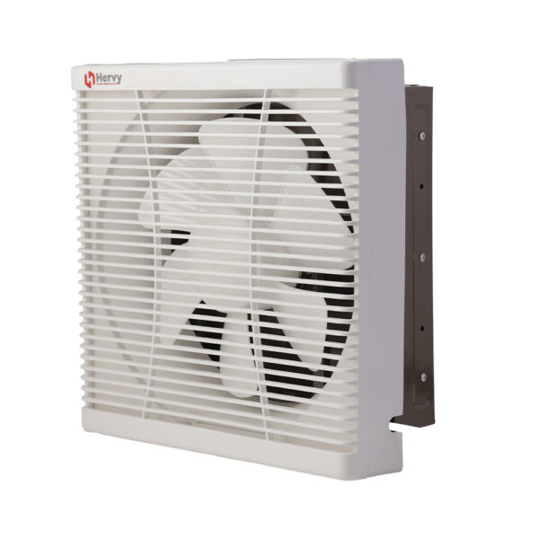 Hervy Vento 25 Ventilating Fan 55W, 6 Blades, Metal Body, With Cover, White - Image 2