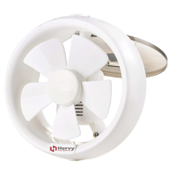 Hervy Vento 15 Ventilating Fan 15W, 5 Blades, Plastic Frame, White